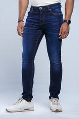 Skinny Fit Dark Blue Jeans