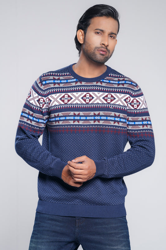 Men's Jacquard Sweater