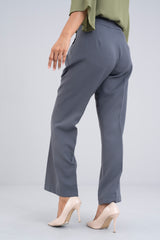 High-Waist Fashion Trousers