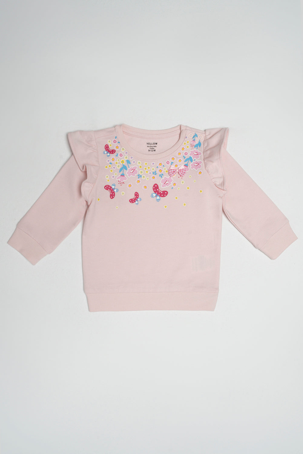 New Born Girls Sweatshirt (0-6 Months)