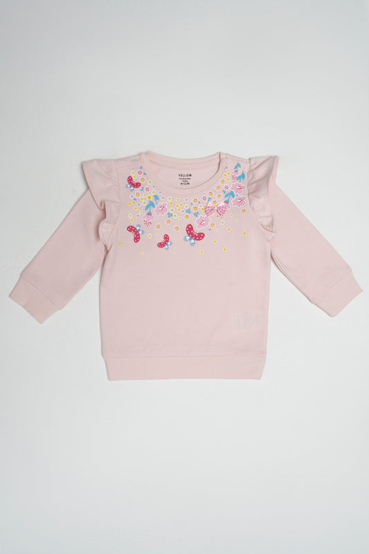 New Born Girls Sweatshirt (6-18 Months)