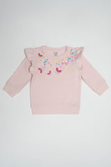 New Born Girls Sweatshirt (6-18 Months)