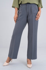 High-Waist Fashion Trousers