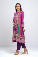 Women's Digital Printed Lawn Kurta - One Piece