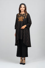 Short-Length Linen Viscose Ethnic Kurti