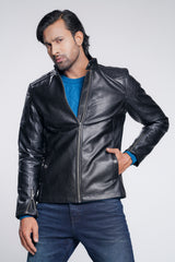 PU Leather Biker Jacket