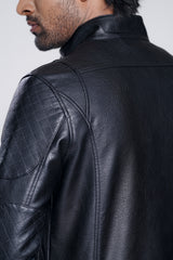 PU Leather Biker Jacket