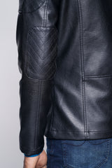 PU Leather Biker Jacket