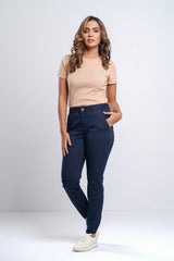 Women's Slim Fit Twill Pants