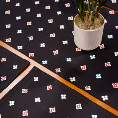 Table Mat - Black Printed