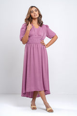 High-Low Corded Dreams Long Dress