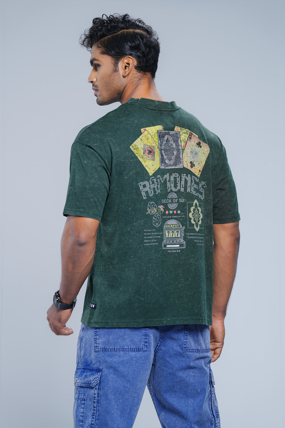 Relaxed Fit T-Shirt with Back Design