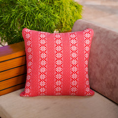 Red White Cushion Cover