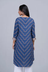 Women's Digital Printed Ethnic Kurta