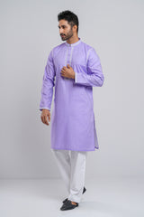 Men's Semi-Formal Embroidered Panjabi