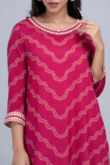 Women's Digital Printed Ethnic Kurta