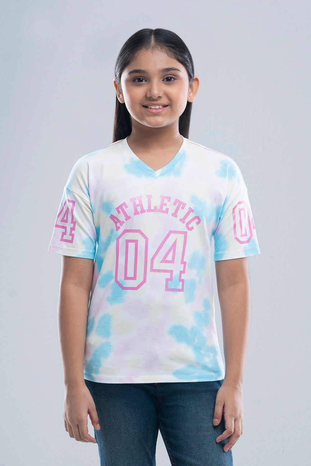 Girls Athleisure T-Shirt (6-8 Years)