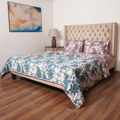 Bedspread - Burgundy Paisley