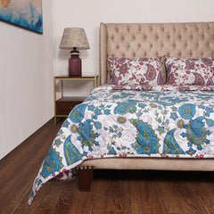 Bedspread - Burgundy Paisley