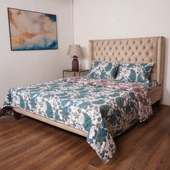 Bedspread - Burgundy Paisley