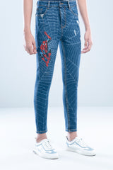 Junior Boys Denim Trouser (10-14 Years) - Marvel