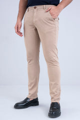 Regular Fit Solid Chinos