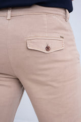 Regular Fit Solid Chinos