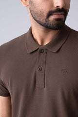 Regular Fit Solid Polo Shirt