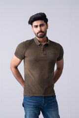 Regular Fit Washed Polo Shirt