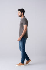 Regular Fit Washed Polo Shirt