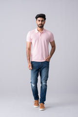 Regular Fit Solid Polo Shirt