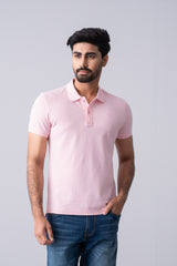 Regular Fit Solid Polo Shirt