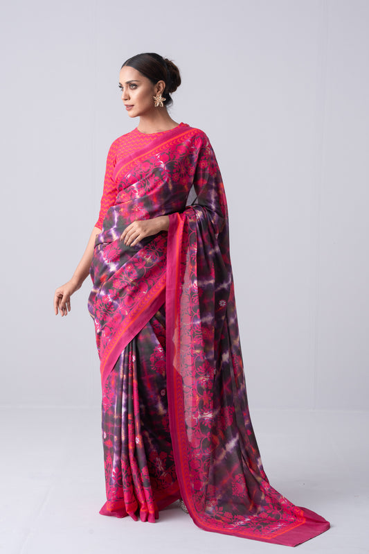 Printed Cotton Saree