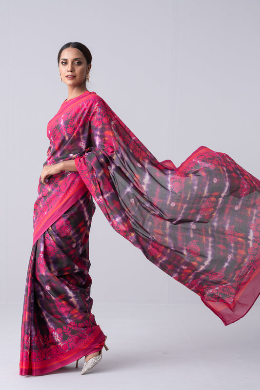 Printed Cotton Saree