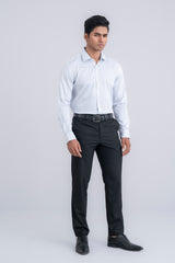 Slim Fit Micro-Printed Templeton Formal Shirt