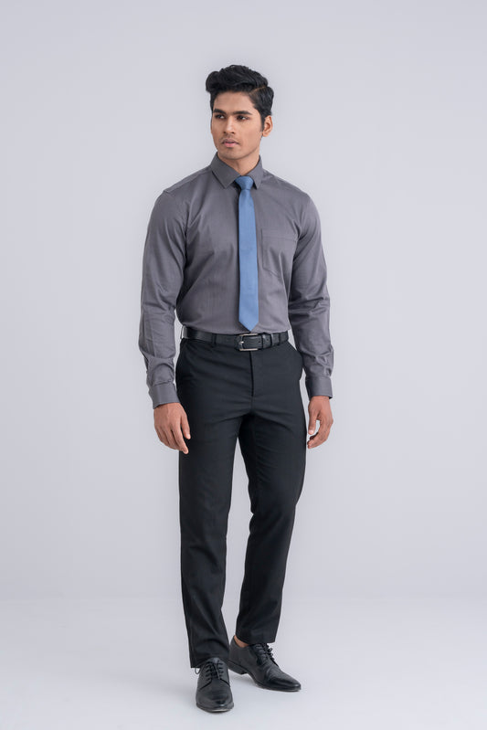 Slim Fit Twill Templeton Formal Shirt