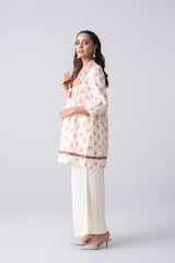 Short-Length Embroidered Relaxed Fit Ethnic Kurti