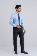 Regular Fit Dobby Pinstripe Templeton Formal Shirt