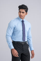 Regular Fit Dobby Pinstripe Templeton Formal Shirt