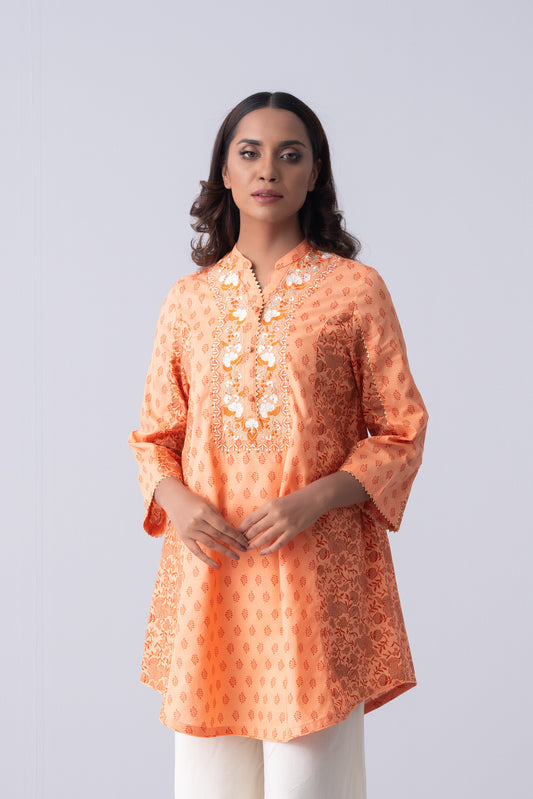 Short-Length Smart Fit Ethnic Kurti