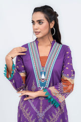 Regular Fit Embroidered Lawn - Three Piece