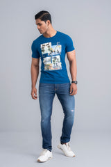 Dark Blue Slim Fit Jeans