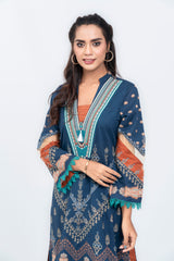 Regular Fit Embroidered Lawn - Three Piece