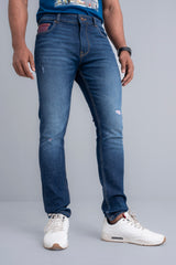 Dark Blue Slim Fit Jeans