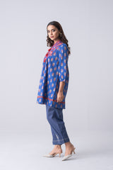 Short-Length Embroidered Relaxed Fit Ethnic Kurti