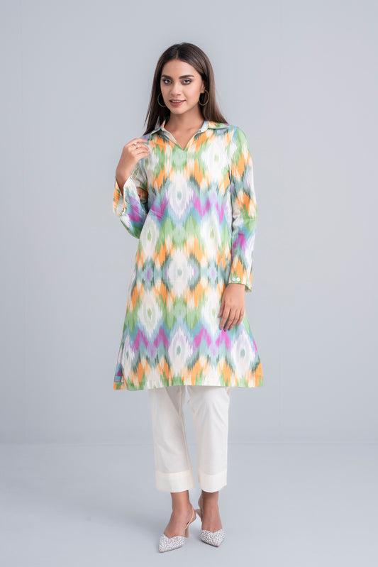 Women's Lawn Kurta - One Piece