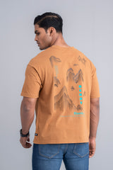 Men's Oversized Casual T-Shirt with Short Sleeves