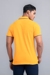 Regular Fit Knitted Pique Polo Shirt