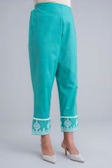 Women's Embroidered Ethnic Pants