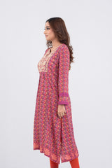 Allover Printed Viscose Ethnic Kurta - One Piece